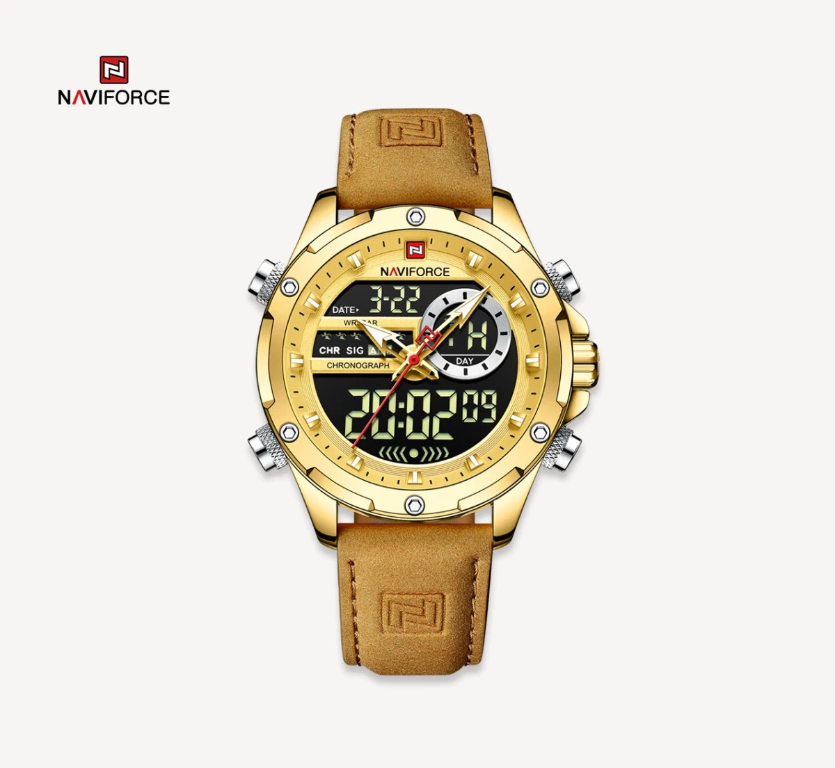 Naviforce 9208 L – Golden