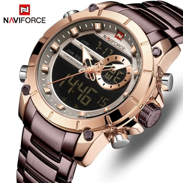 Naviforce NF9163-Coffee
